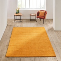 Ковер С ворсом из 100 хлопка Renzo 200 x 290 см желтый LA REDOUTE INTERIEURS  фото, kupilegko.ru